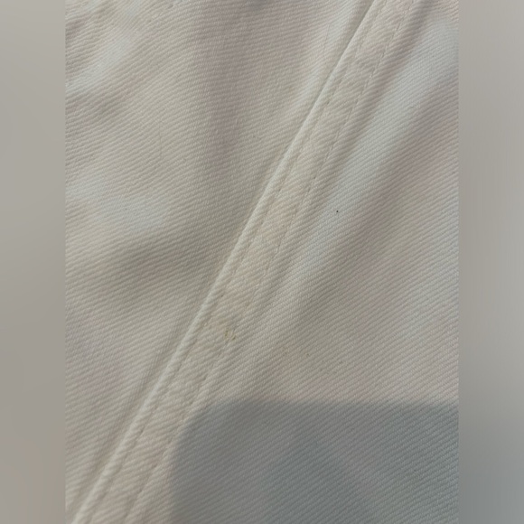 ❗️NWT Hudson High Rise Wide Leg Cargo Pants White Size 26 - Picture 4 of 8